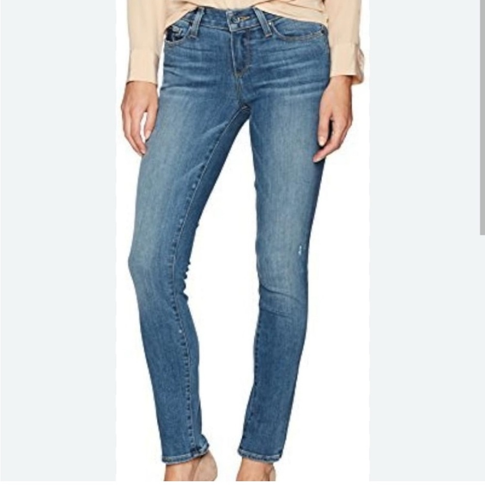 PAIGE Blue Skinny Jeans with Stretch